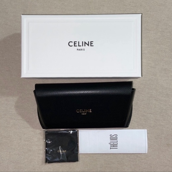 Celine Accessories Celine Sunglasses Case With Cleaning Tissue And